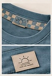 T-shirt korte mouwen - Blue Ocean Melange