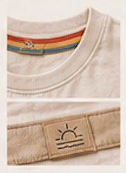 Tee - Sun faded Off White