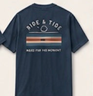 T-shirt Sunset - Navy Blue